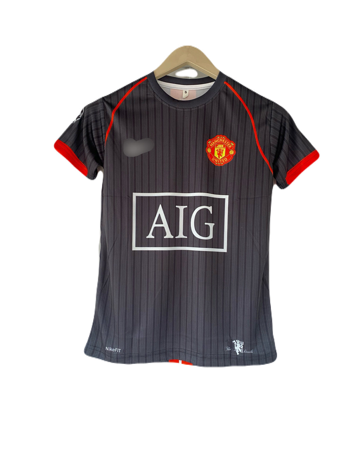 Ronaldo manchester united third Kit Half Sleeve sublimation - P2155
