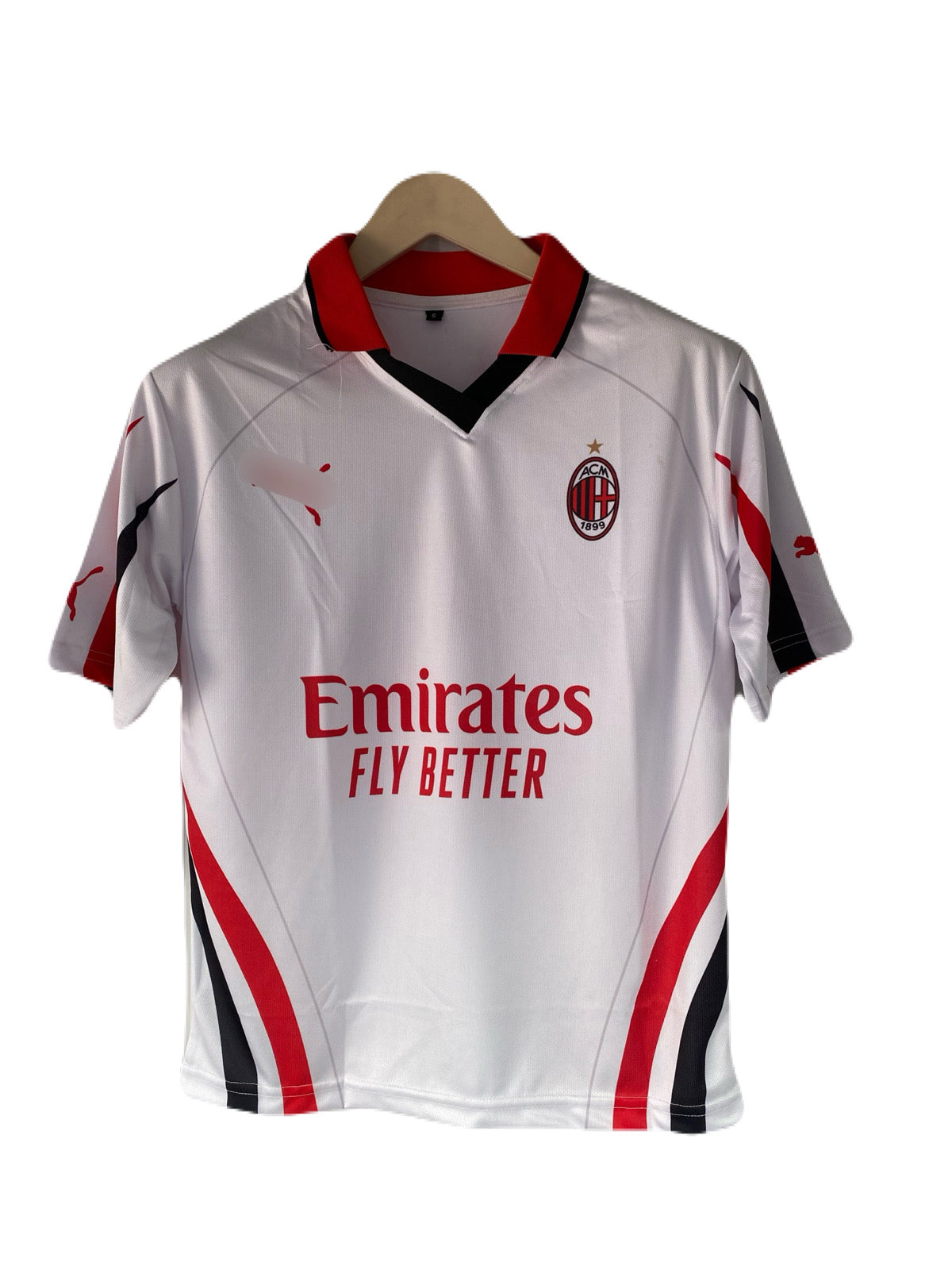 Maldini Ac Milan Away Five Sleeve Collar Sublimation Jersey- P2649 | BMG STORE