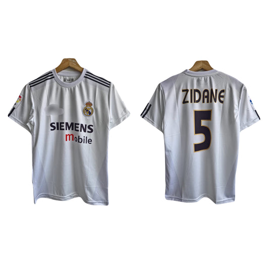 Real madrid 2004/05 zidane home P154 - bmg store