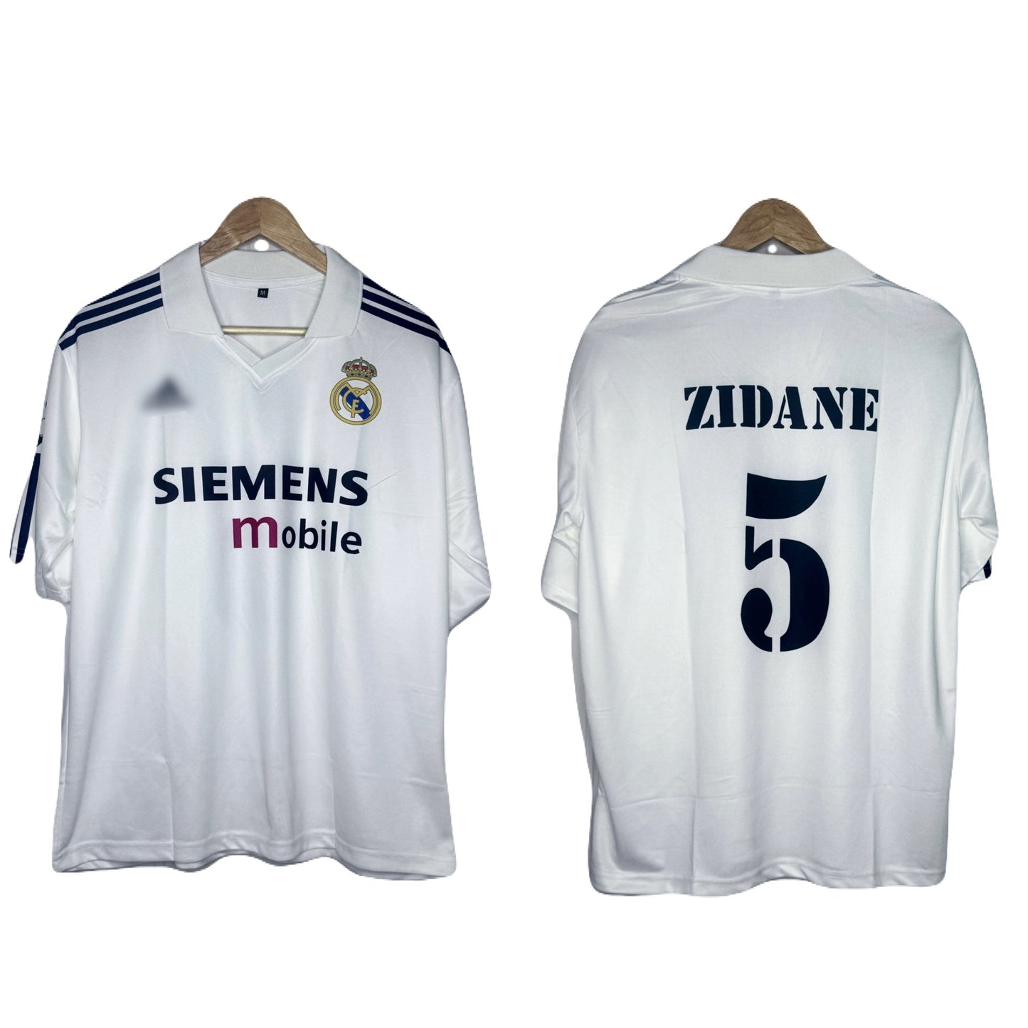 Real Madrid 2003-04 Home Kit Zidane Five Sleeve - bmg store