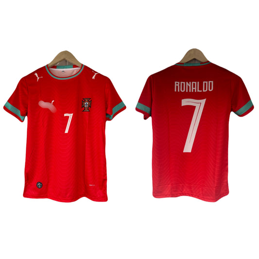 Ronaldo Portugal 2026 World Cup home  Half sleeve embroidery jersey/2 -