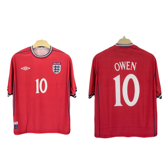 england 2002 owen five sleeve P42 - bmg store