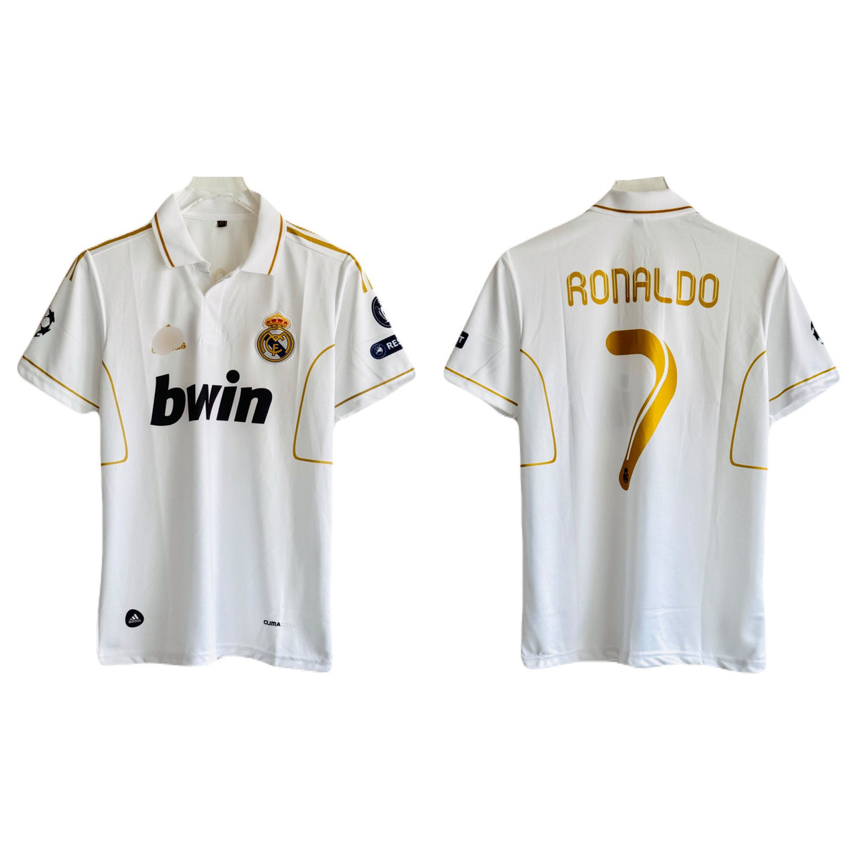 Ronaldo Real Madrid Half Sleeve Collar Embroidery jersey - P2734 | BMG STORE