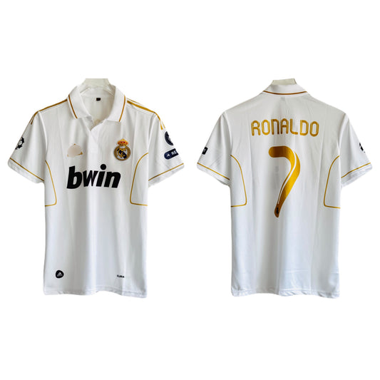 Ronaldo Real Madrid Half Sleeve Collar Embroidery jersey - P2734 | BMG STORE