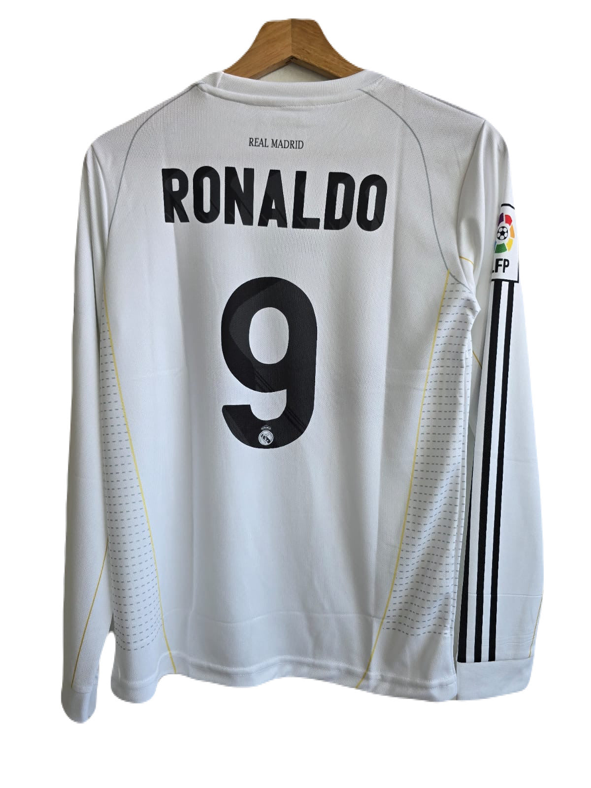 Realmadrid 2009/10 home jersey full sleeve ronaldo  - P807 bmg store
