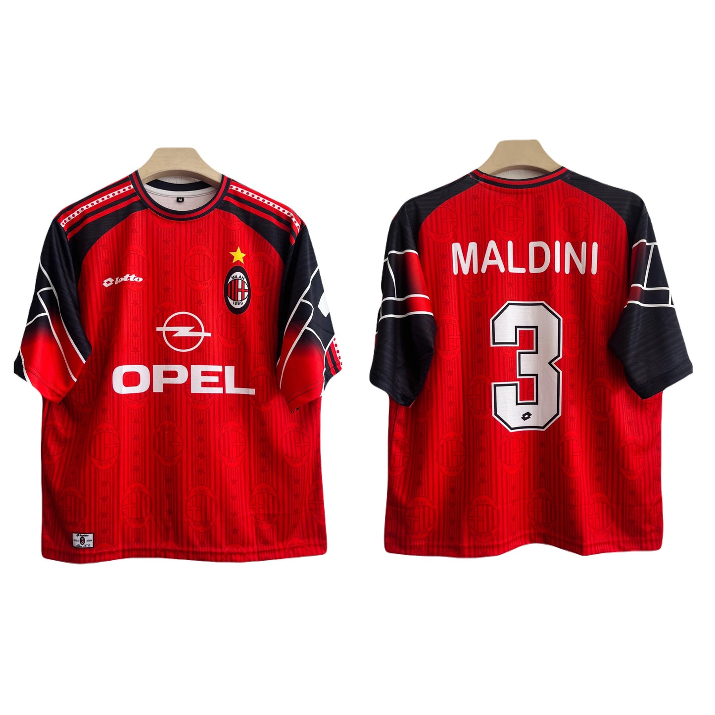 ACMILAN 1997/98 FOURTH KIT FIVE SLEEVE P322