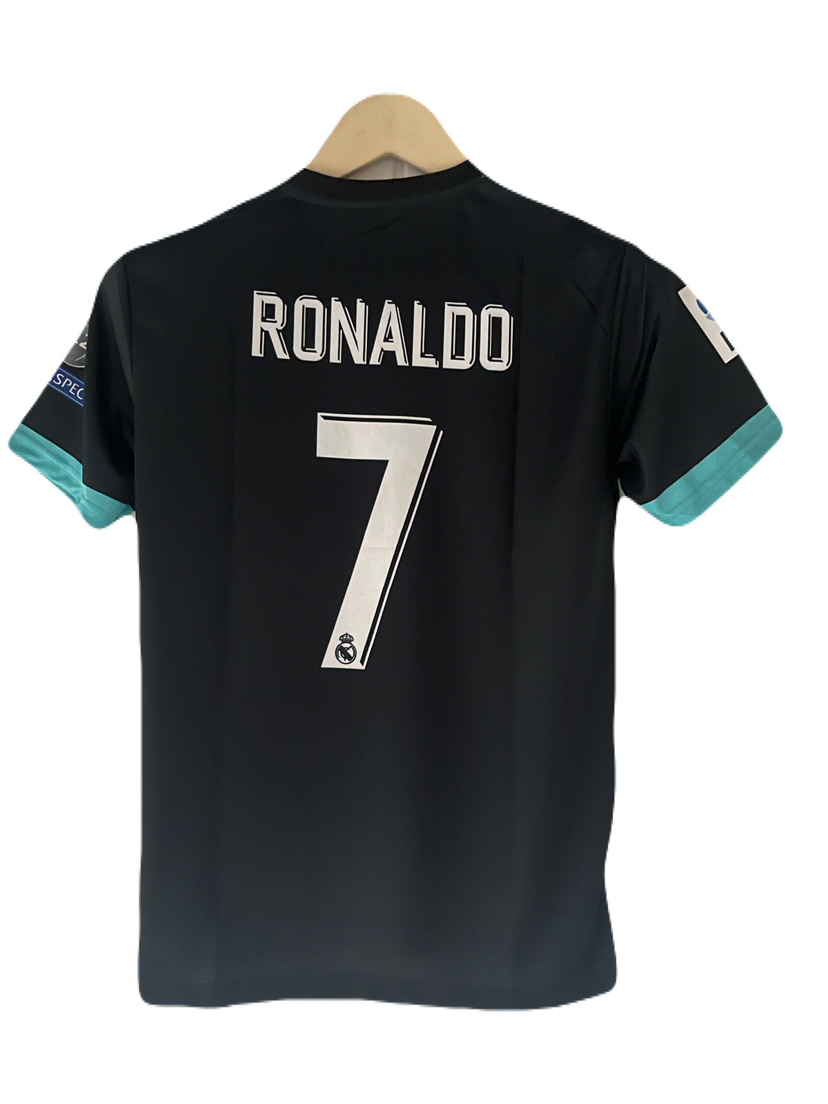 Ronaldo Real madrid 2017-18 Away Half Sleeve Jersey- P2018