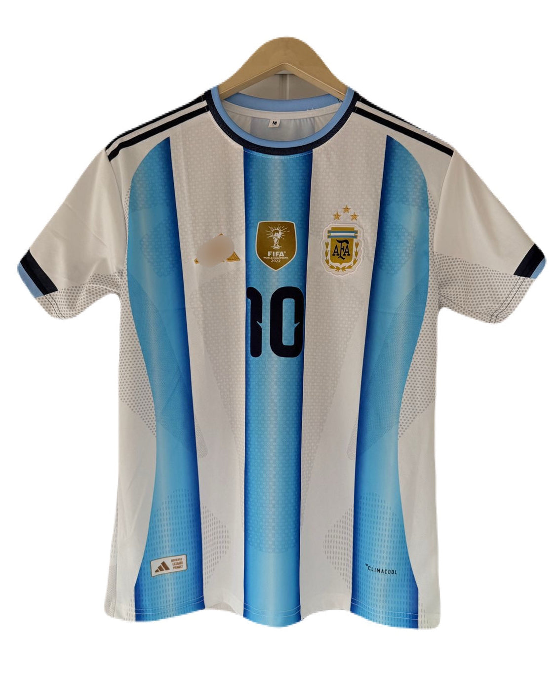 Messi Argentina 2026 World Cup Home Kit  Half Sleeve embroidery -