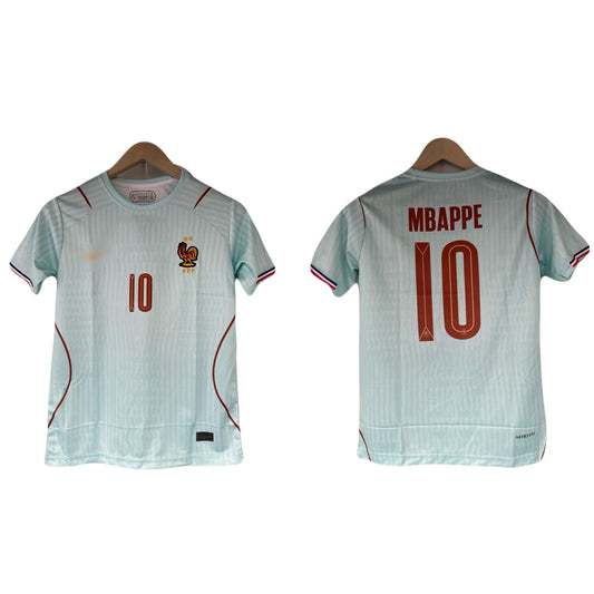 Mbappe france  2026 World Cup Away Half Sleeve Jersey -