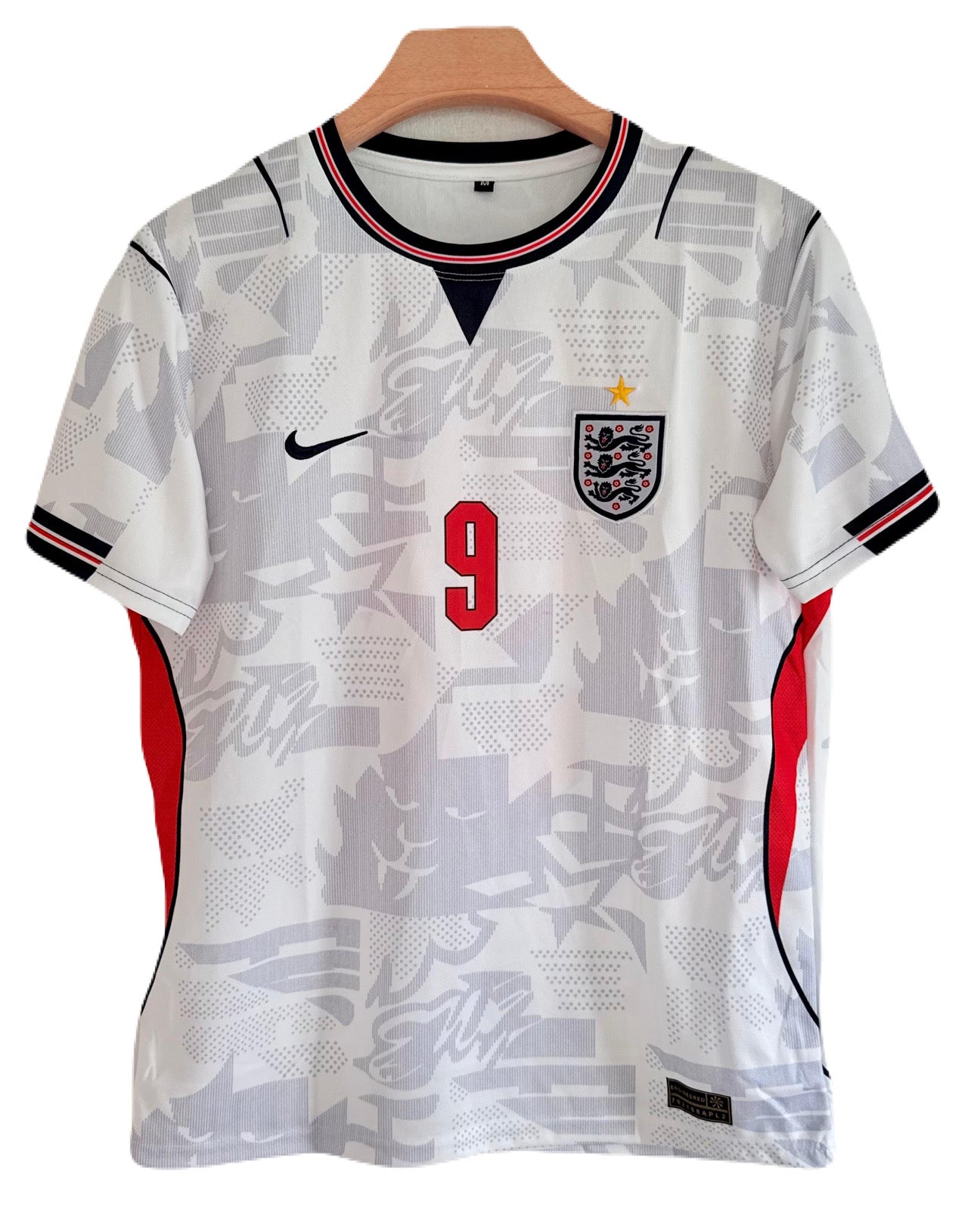 England 2026 World Cup Home kane Half Sleeve Embroidery Jersey