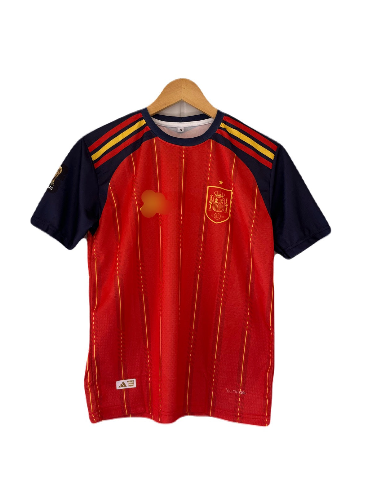 Spain 2026 World Cup Home Kit Plain Half Sleeve - P48