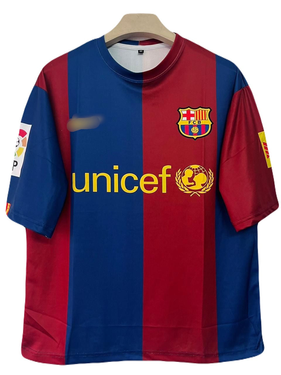 Fc Barcelona 2006-07 Ucl Final Kit Messi Five Sleeve -  bmg store