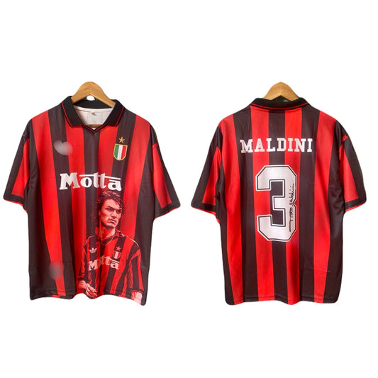 Maldini Ac Milan Special Edition Five sleeve Collar jersey- P2828 | BMG STORE