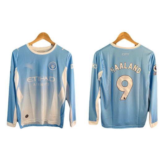 Haaland Manchester City 2026-27  Full Sleeve Embroidery - P2869 | BMG STORE