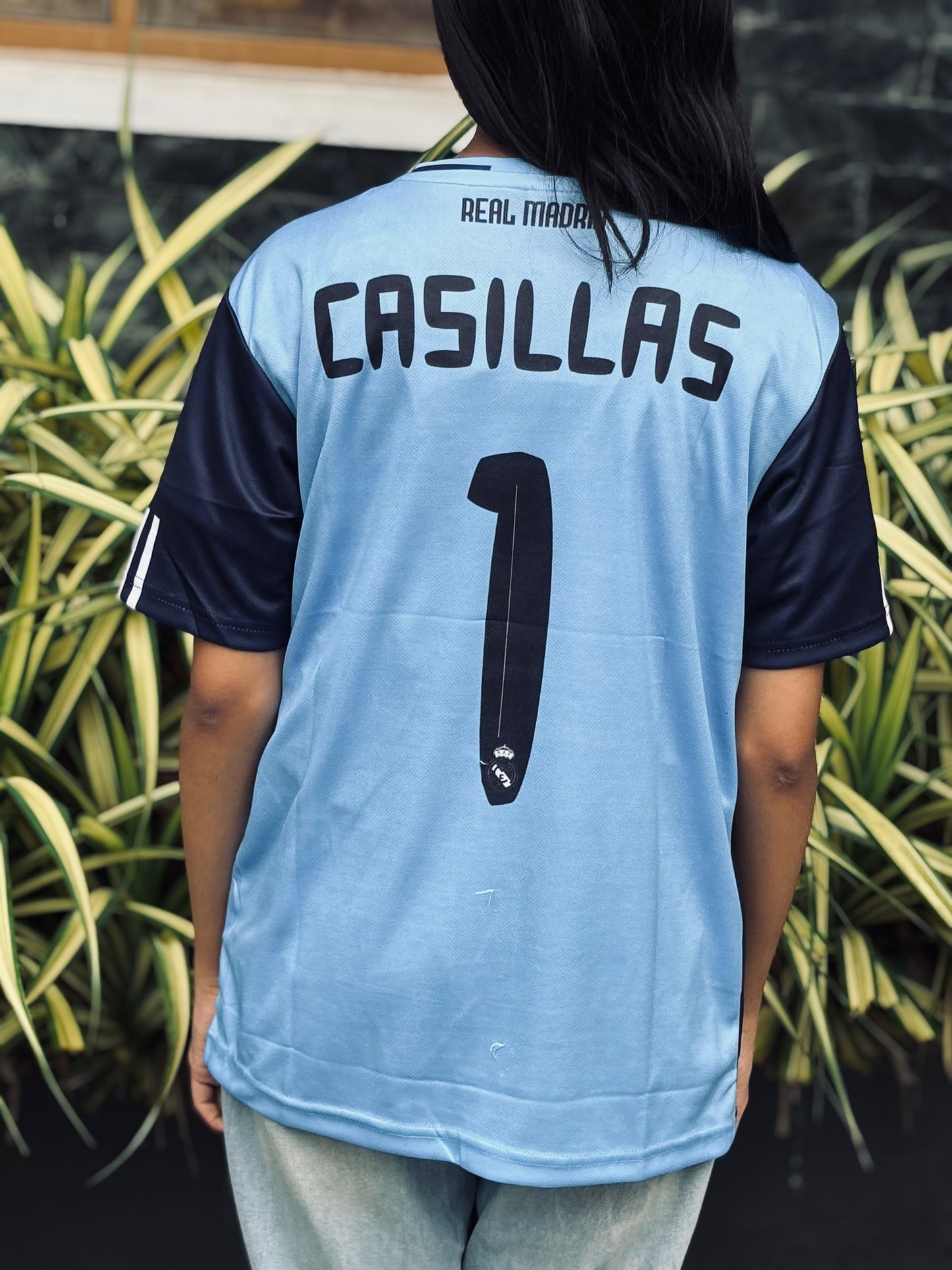 Casilas Realmadrid jersey half sleeve- P16