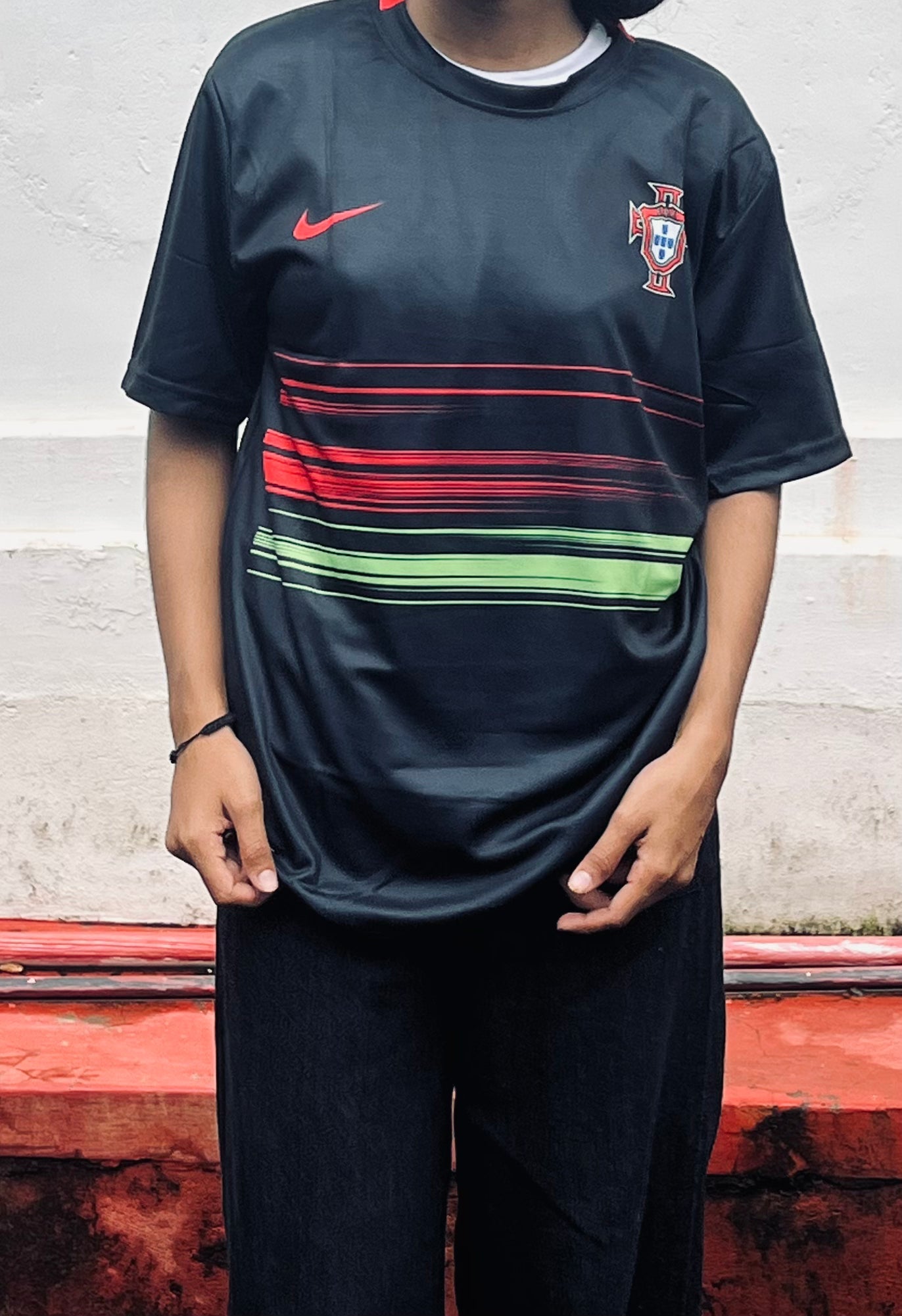 Portugal black and red vintage ronaldo P184 - bmg store