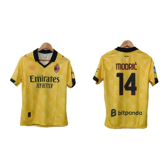 Ac Milan 2025-26 Third kit L. Modric Half sleeve P549 - bmg store