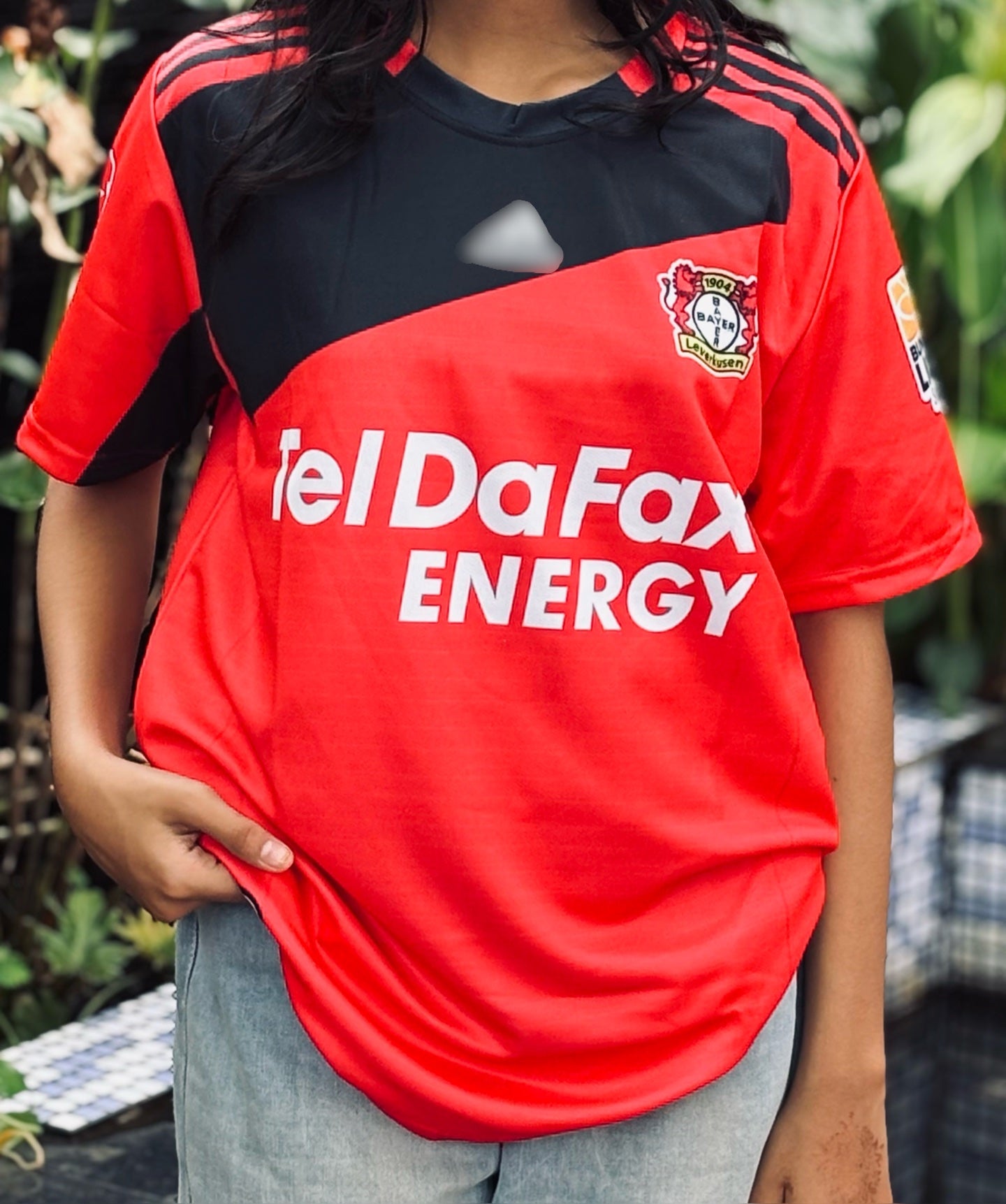 Bayer Leverkusen 2008/09 home kit kroos - P1005
