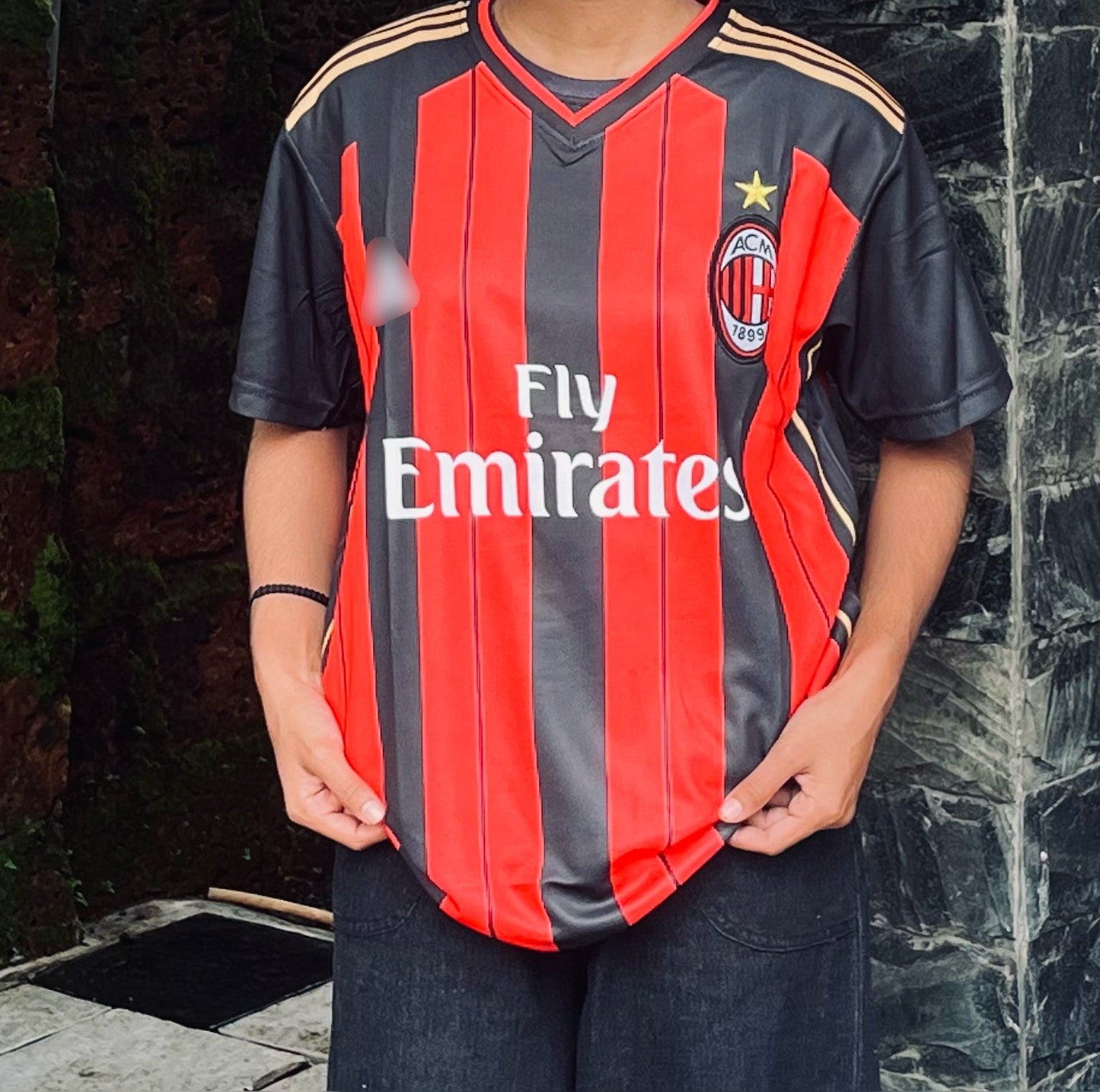Ac milan 2013/14 kaka half sleeve jersey - ms retro store