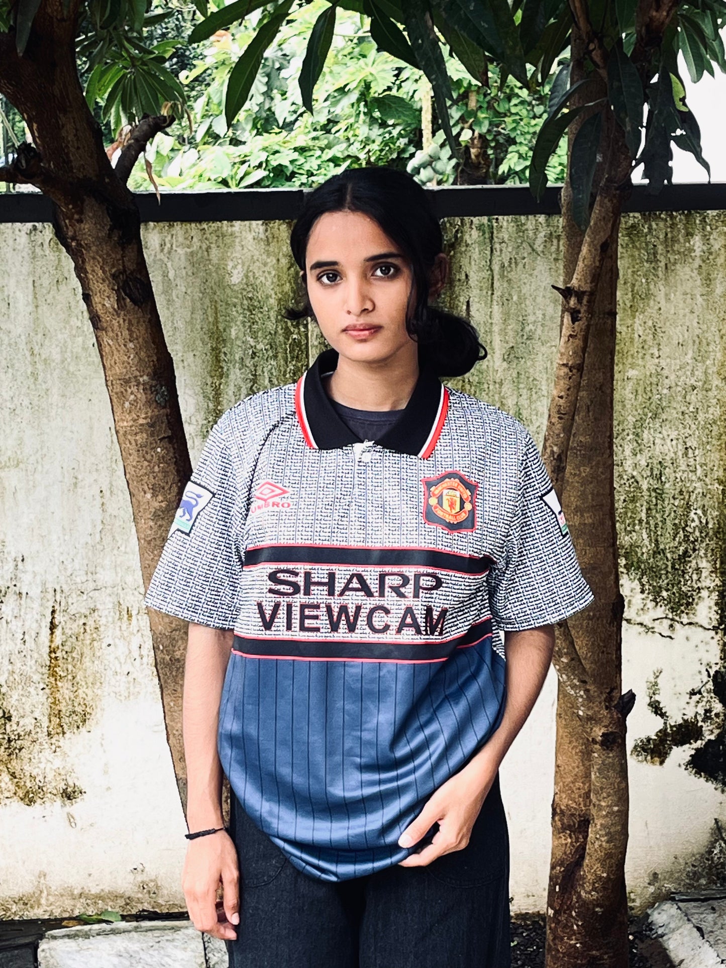 Manchester united 1995/96 away shirt beckham -  P530 - bmg store