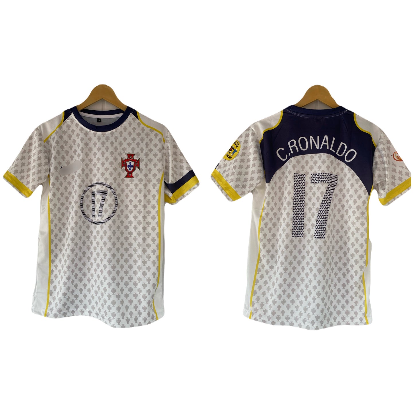 Best retro jersey Cristiano Ronaldo Portugal 2004/05 away kit - P287