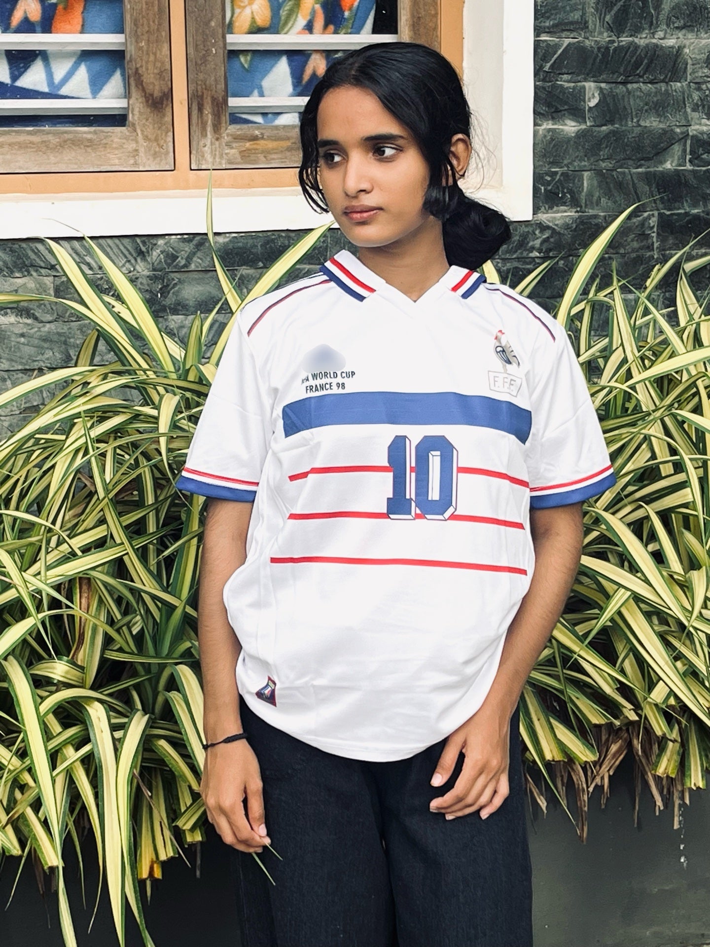 Best Retro jersey FRANCE 1998 WORLD CUP AWAY KIT ZIDANE SUBLIMATION P85