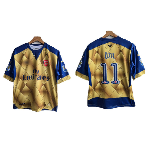 Arsenal 2015-16 Away kit Ozil Five sleeve -  P487