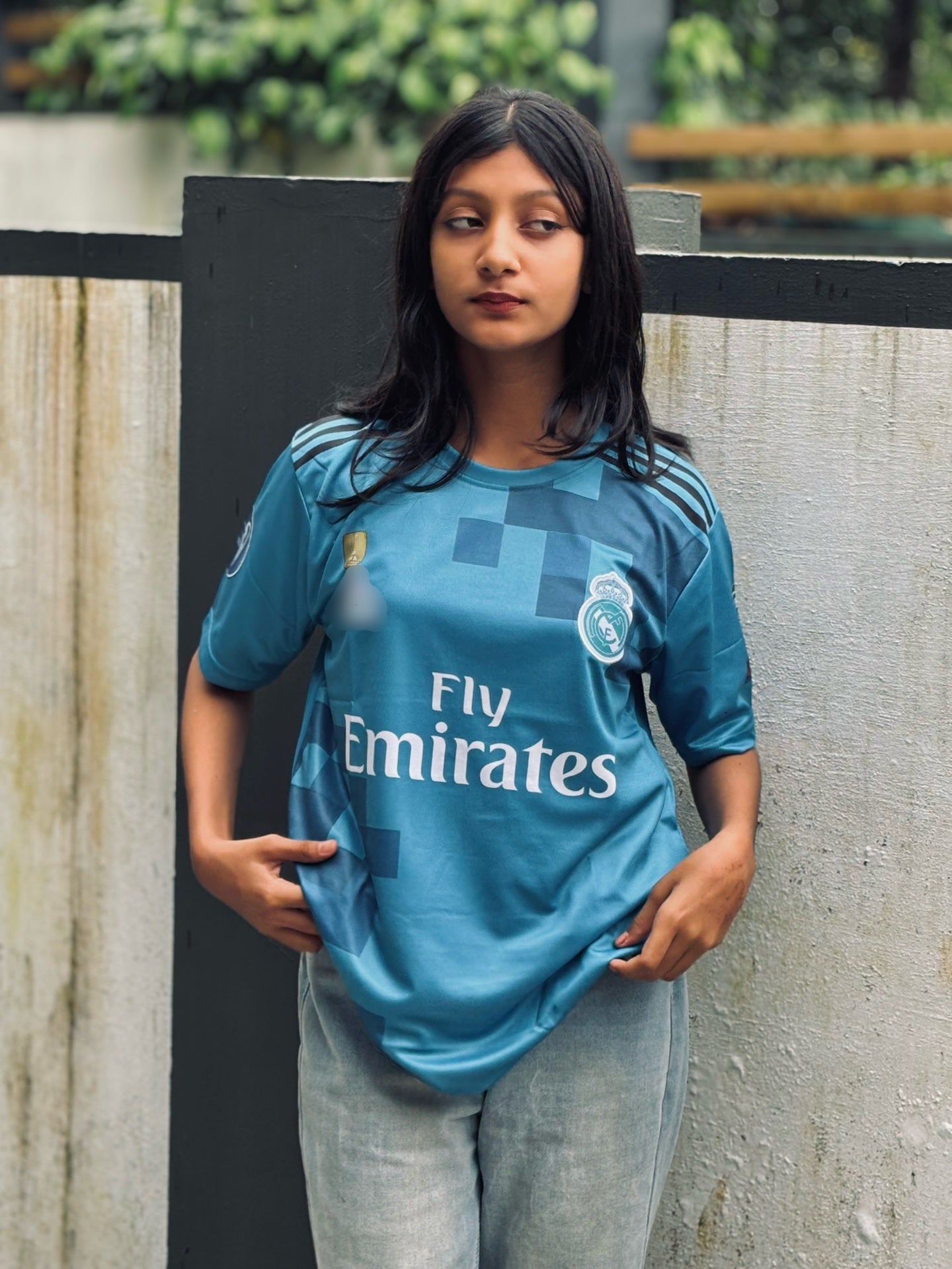 Best Retro jersey 2017/18 EMBROIDERY Realmadrid third kit Ronaldo P183 - ms retro store