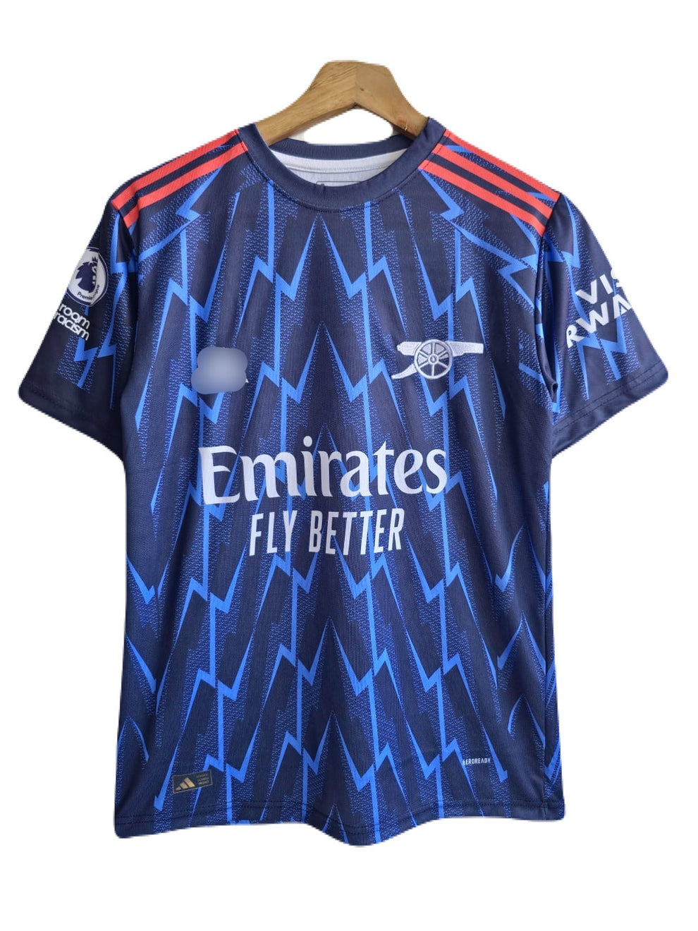 Arsenal FC 2025-26 Away Saka Half sleeve Embroidery jersey -P1174