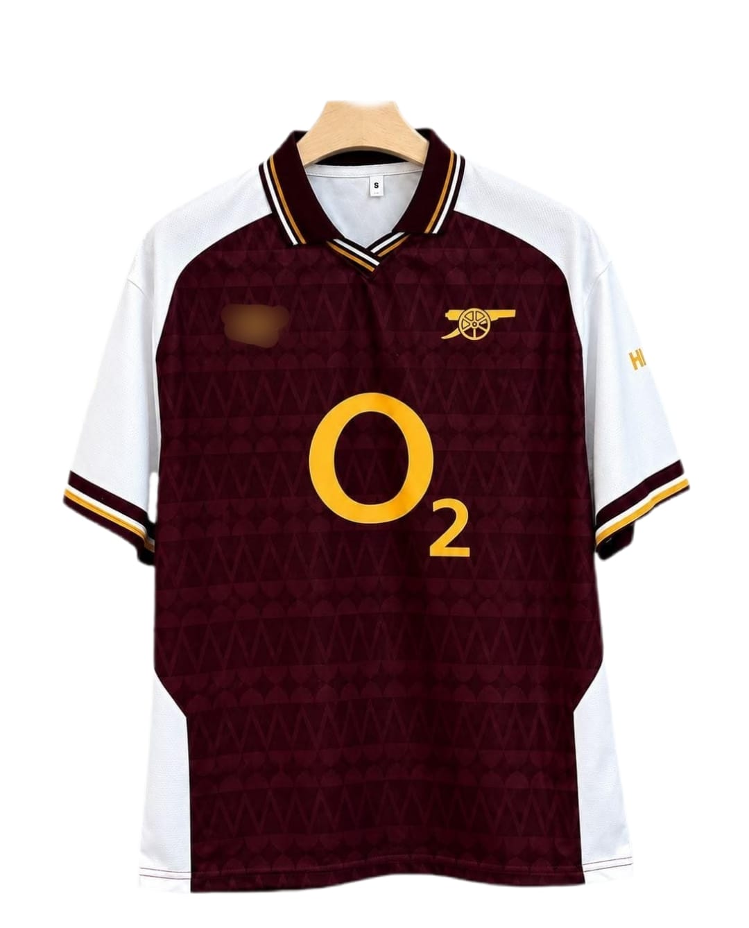 Bergkamp Arsenal Five Sleeve Collar Sublimation Jersey - P2834 | BMG STORE