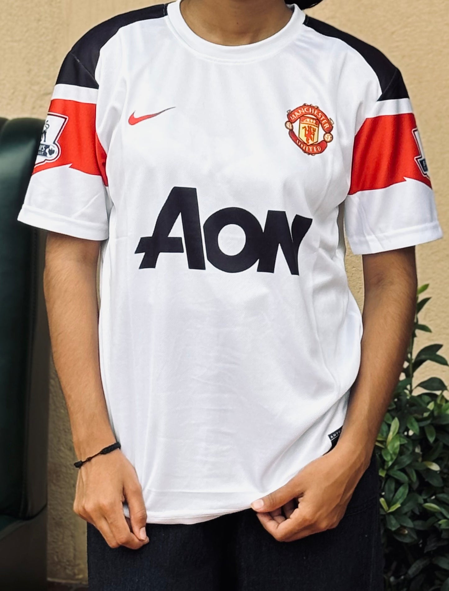 Manchester united 2010/11 away jersey rooney - P444 bmg store