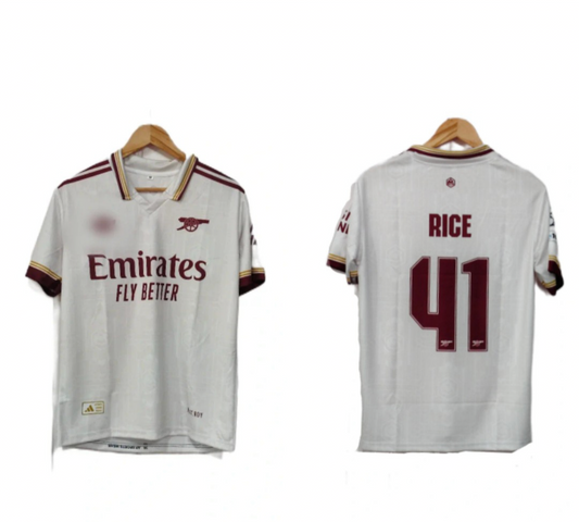 Arsenal 2025-26 Third kit Rice Half sleeve - P578 bmg store