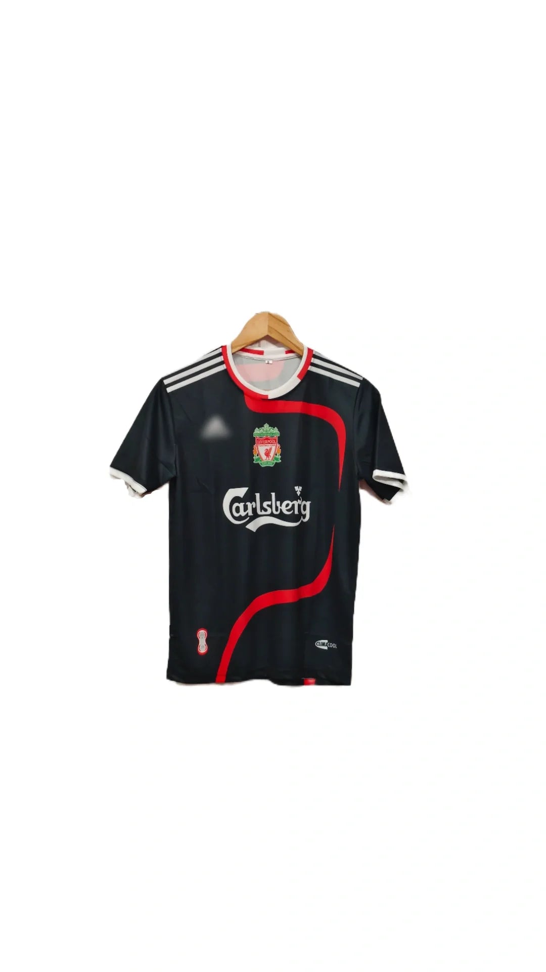Liverpool 2007-08 Third kit Gerrard Half sleeve P544 - Ms Retro store