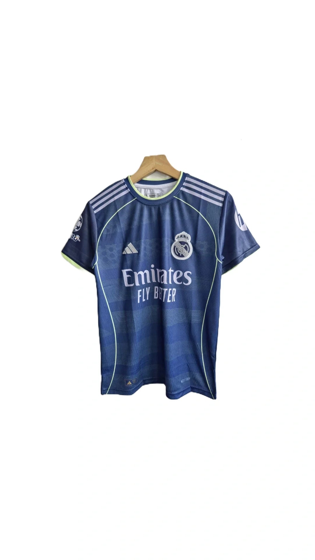 Real madrid 2025-26 Away Mbappe Half sleeve embroidery -  P498 - bmg store