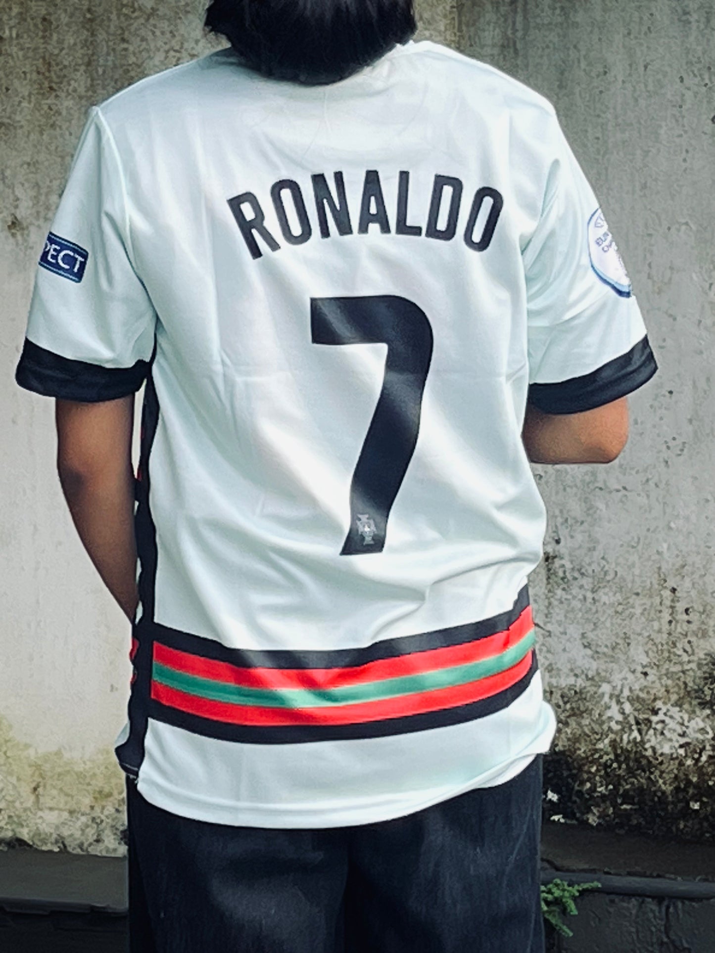 Portugal 2021/22 away jersey Ronaldo - P574 bmg store