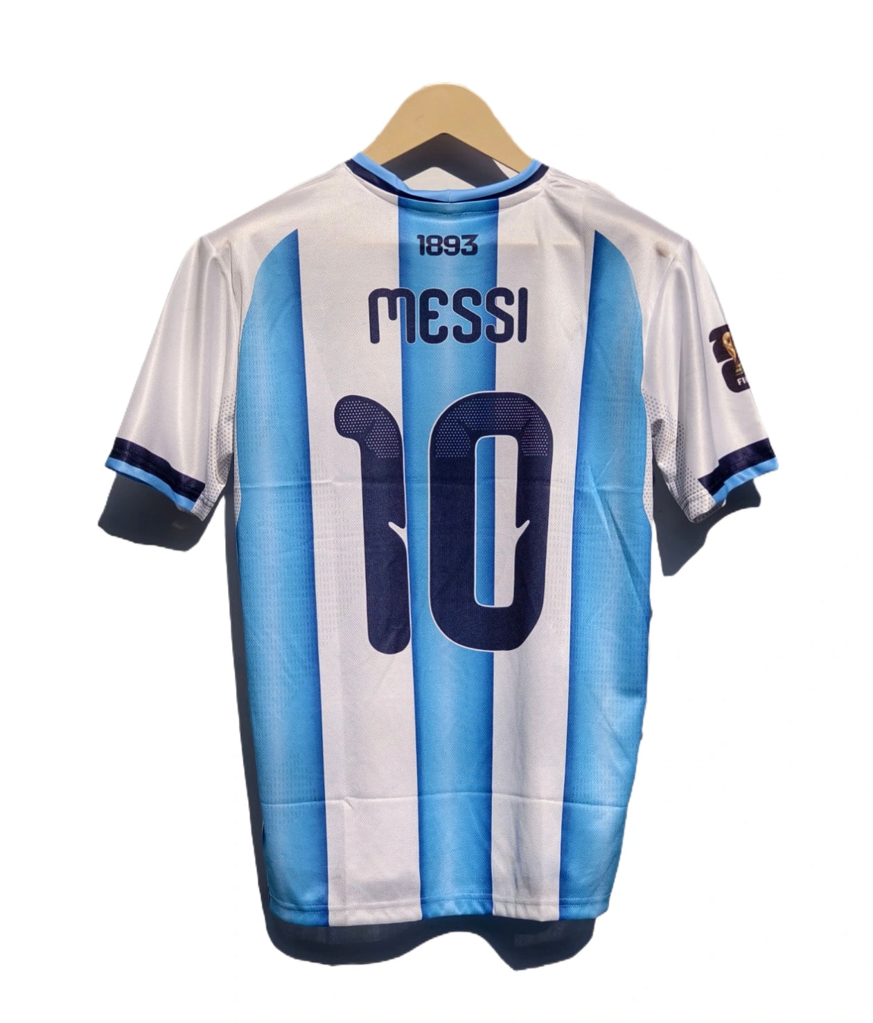 Argentina 2026 World Cup Home Kit Messi Half Sleeve embroidery - P1220