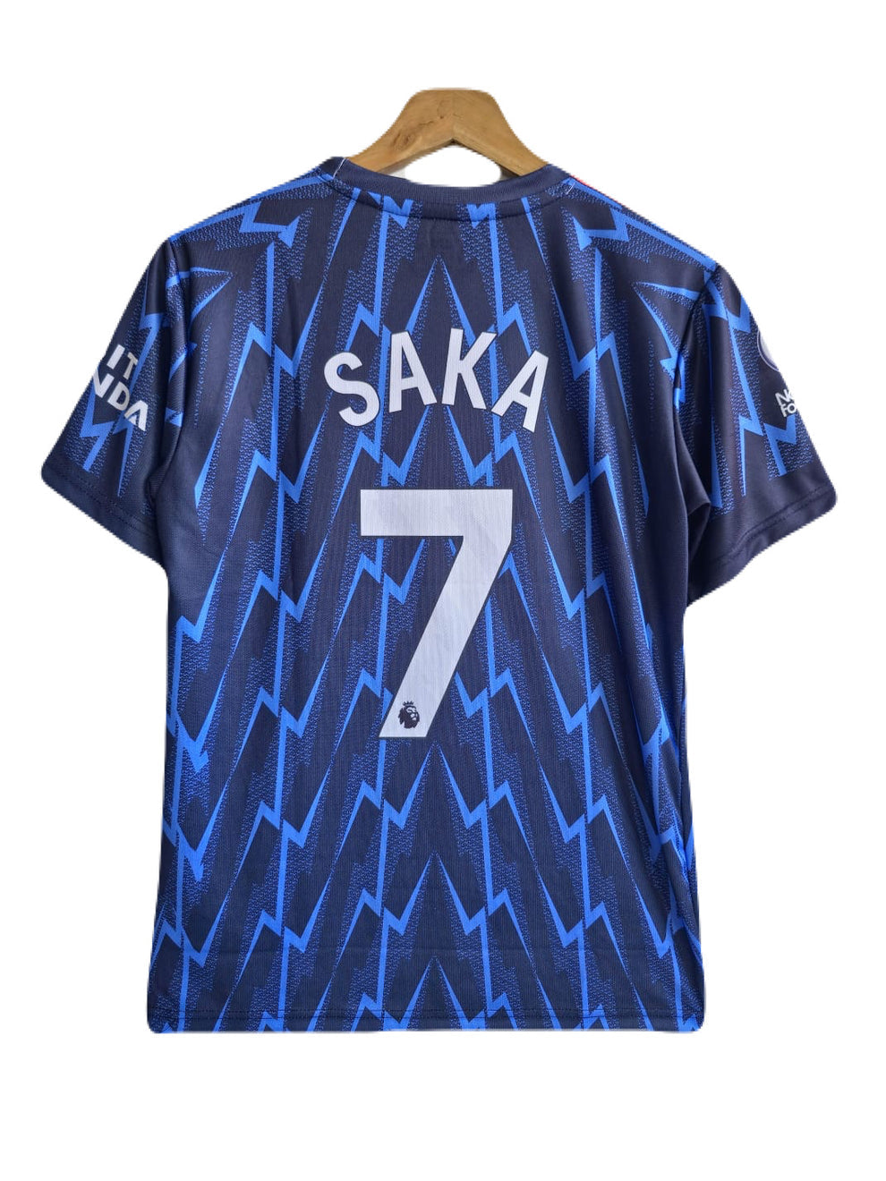 Arsenal FC 2025-26 Away Saka Half sleeve Embroidery jersey -P1174