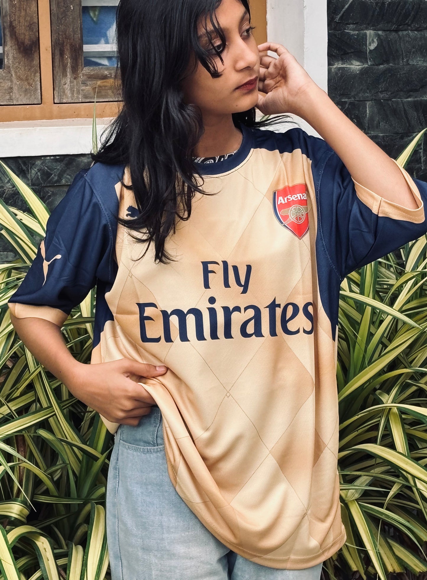 Arsenal 2015-16 away jersey ozil P407 - bmg store