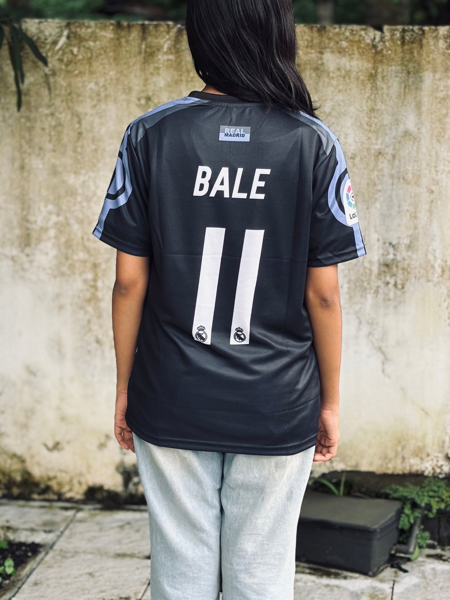 Bale Real madrid away jersey half sleeve P501 - bmg store