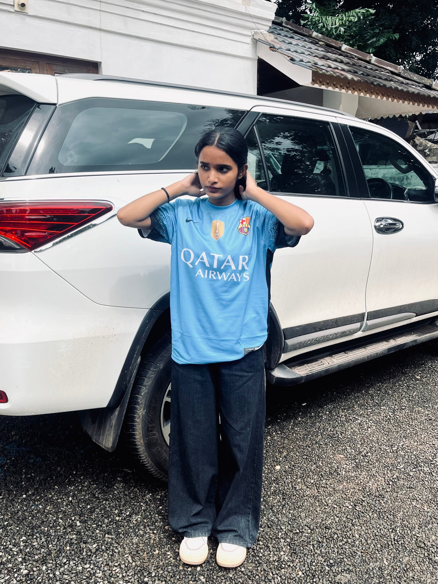 Messi barcelona blue vintage jersey - P619 bmg store