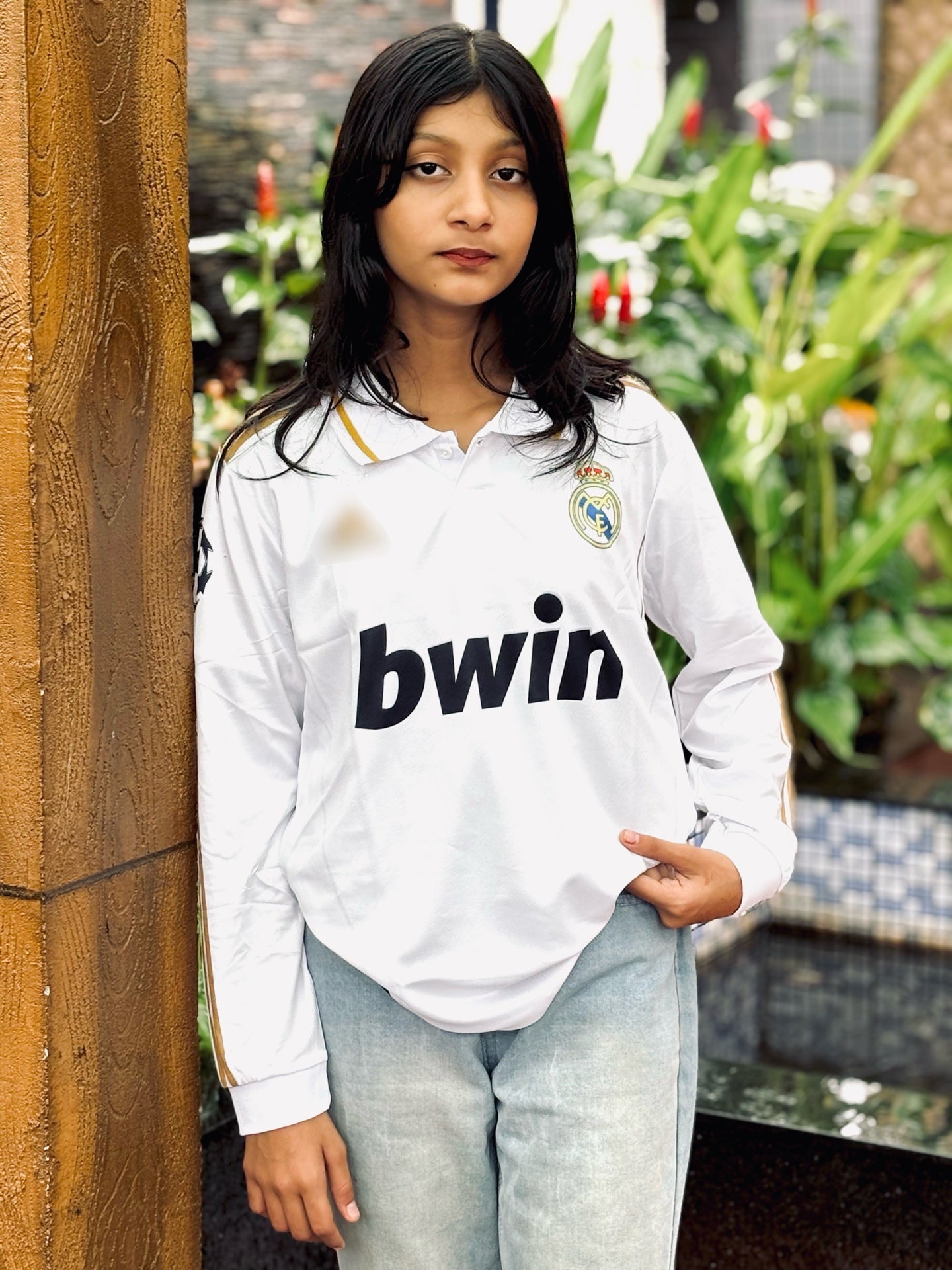 Best retro jersey Realmadrid 2011/12 home jersey Ronaldo full sleeve P405 - bmg store