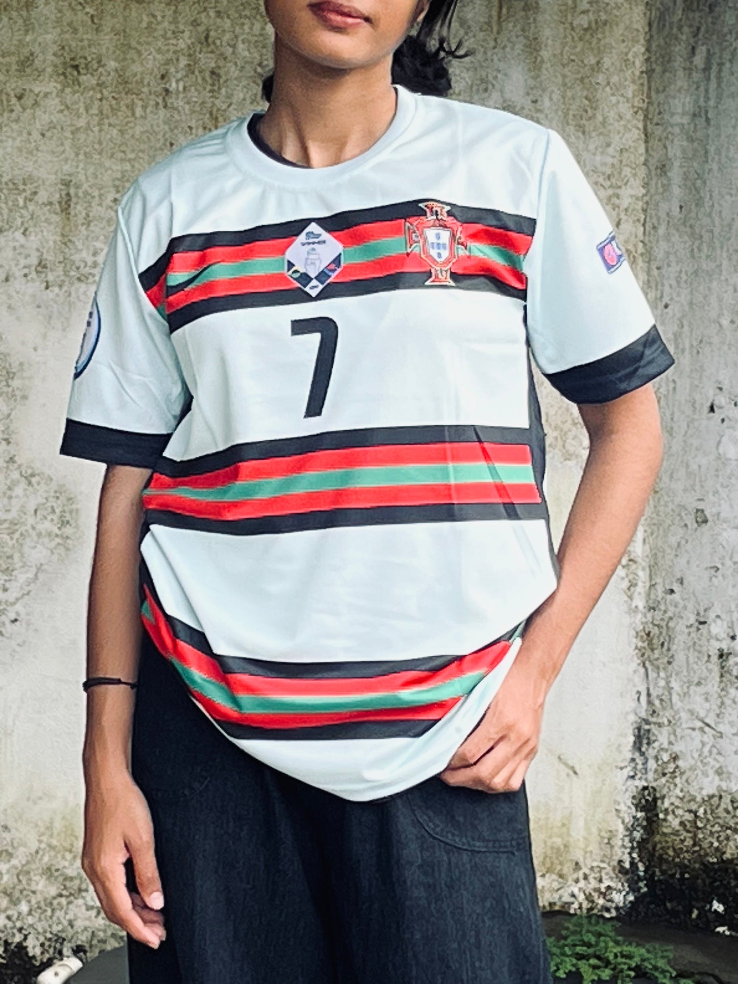 Portugal 2021/22 away jersey Ronaldo - P574 bmg store