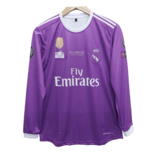 Best Retro jersey Ronaldo purple 2017 final edition Full sleeve - P668 ms retro jersey