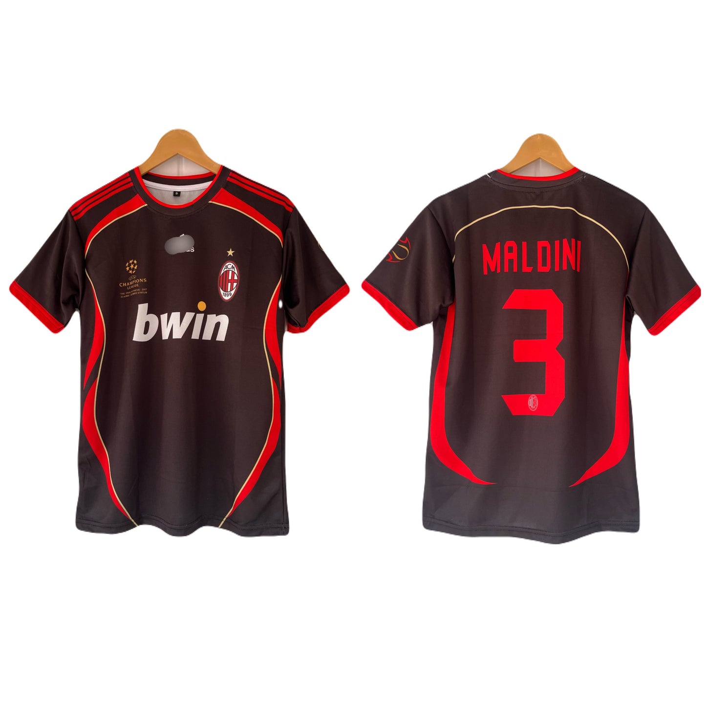 Best retro jersey Acmilan 2007 third kit Maldini 3 - P13