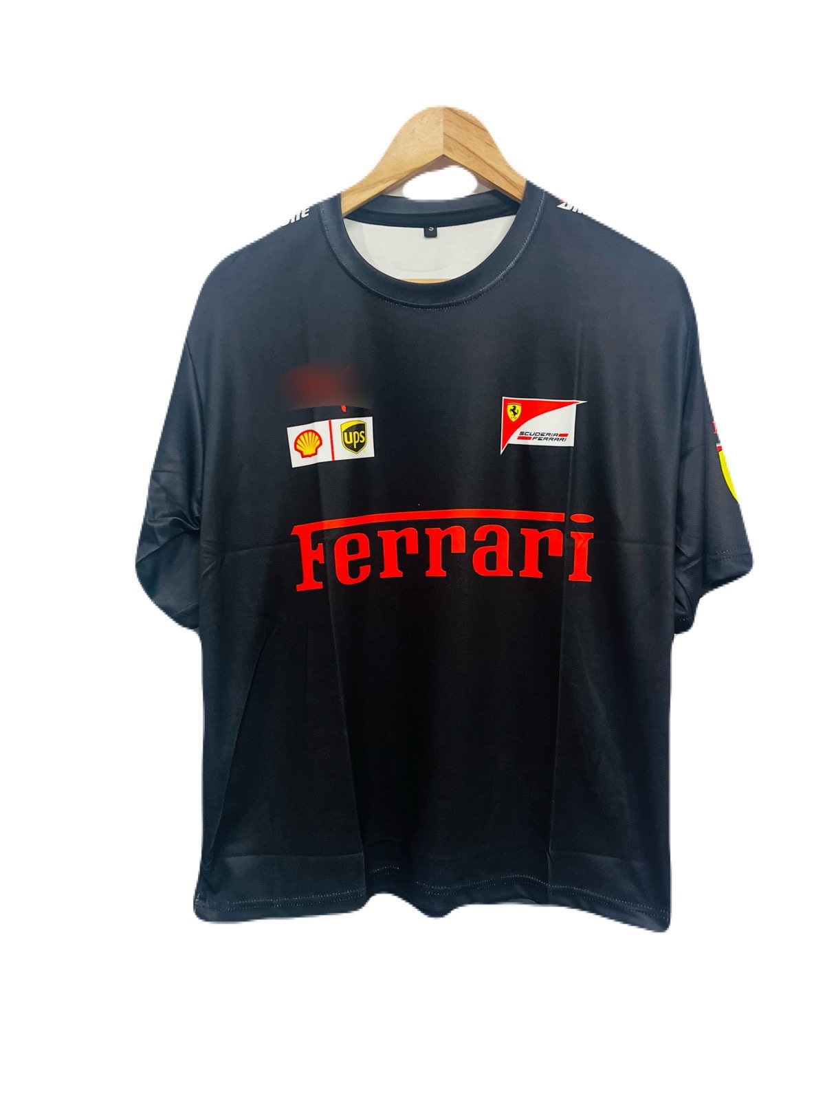 Ferrari Racing oversized t shirt Fivesleeve - P493 bmg store