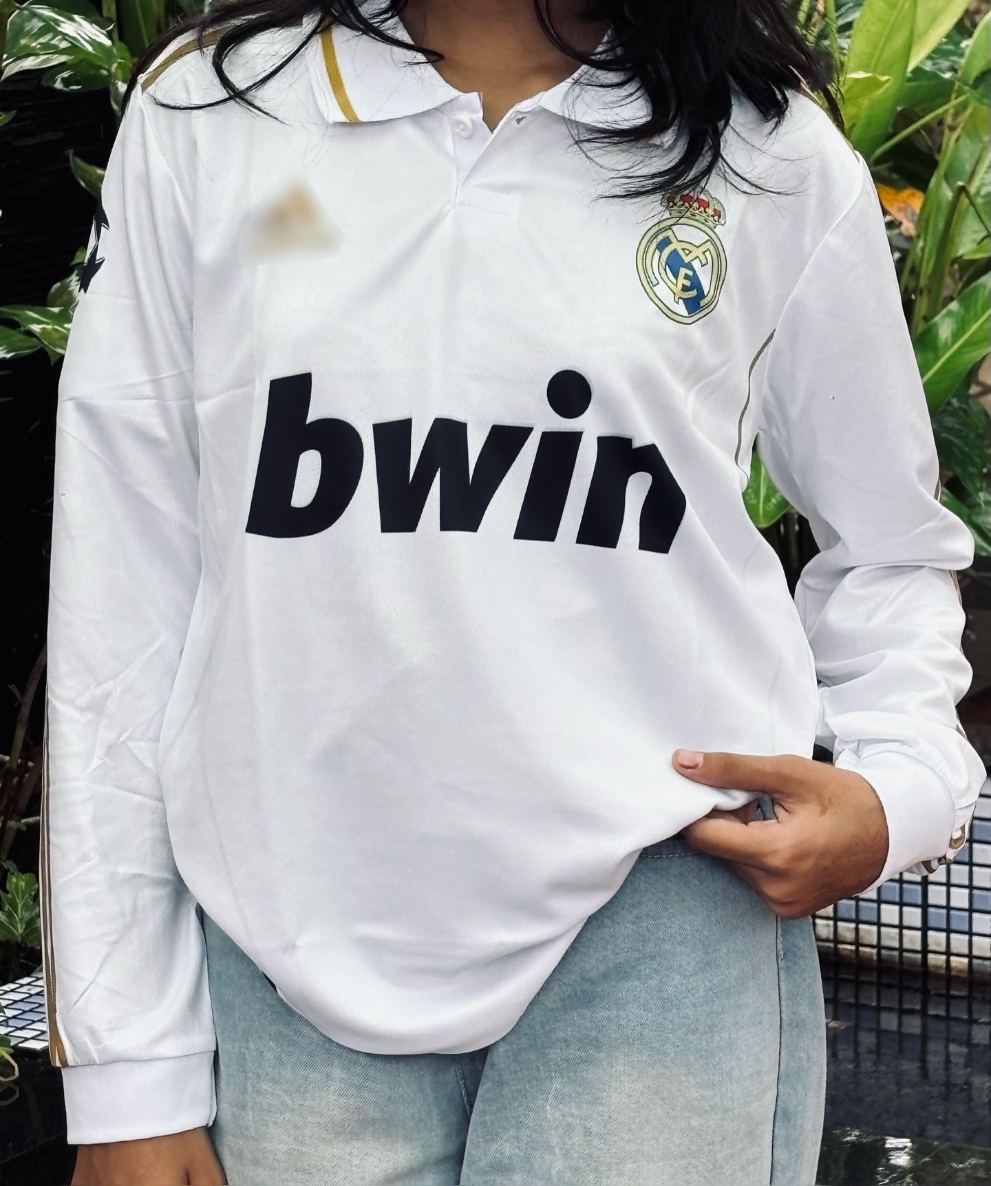 Best retro jersey Realmadrid 2011/12 home jersey Ronaldo full sleeve P405 - bmg store