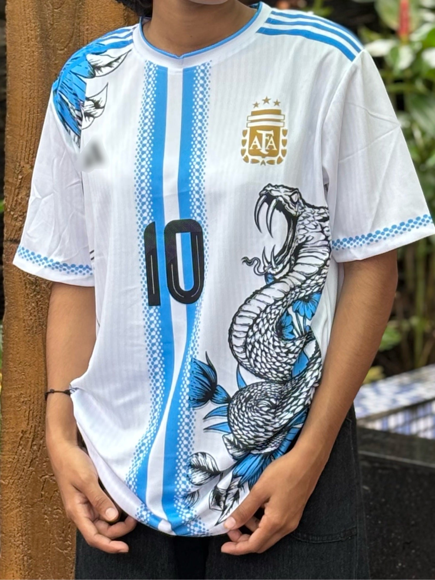 Argentina dragon edition jersey messi embroidery - P654 bmg store