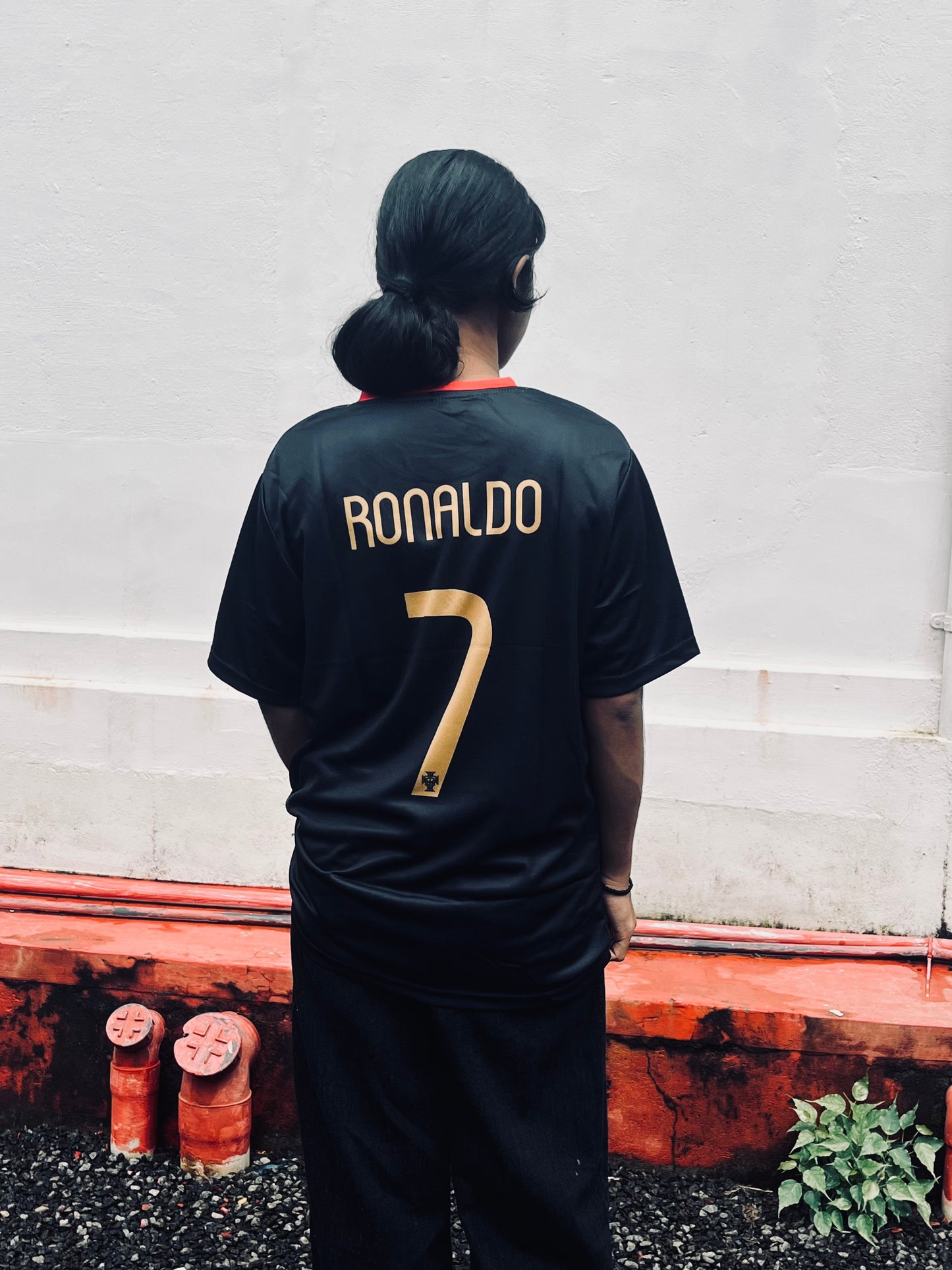 Portugal black and red vintage ronaldo P184 - bmg store