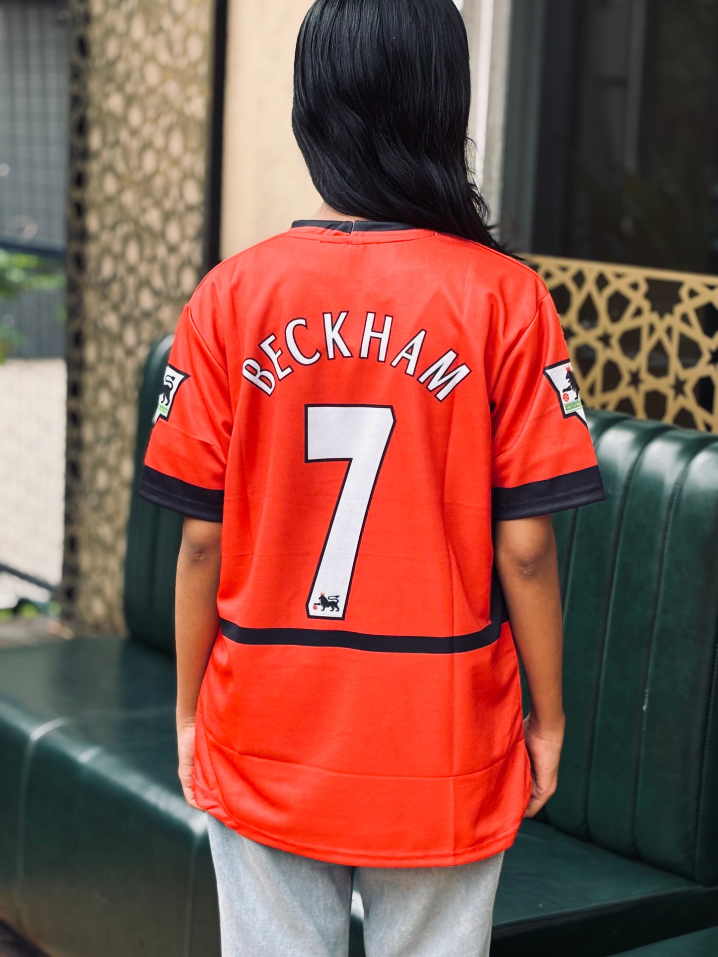 Best retro united beckham 7 home P630  jersey -  - ms retro store