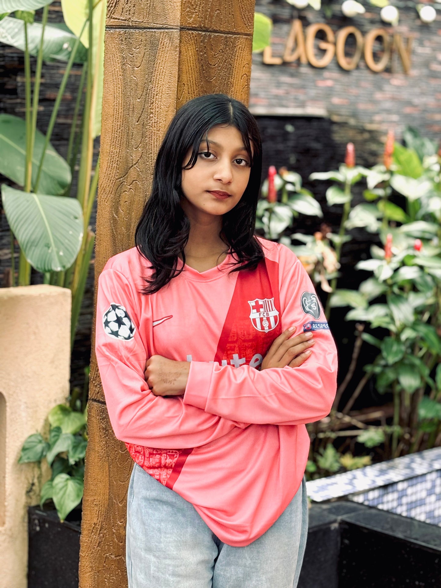 Barcelona 2018/19 third kit full slevee leo messi  - P663 bmg store